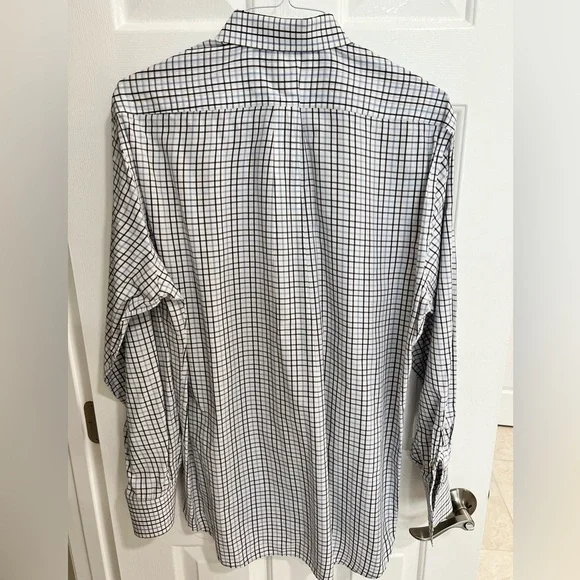 Peter Millar Size Large Dress Shirt Button Down EUC - Picture 2 of 3